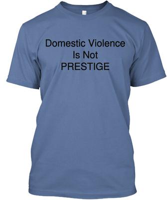 T-shirt Stomping Out Domestic Violence Fabriqué aux États-Unis Taille S à 5XL
