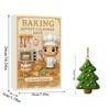 Christmas Advent Calendar 24 Gift Christmas Calendars Countdown Calendar Cartoon Cake Bread Christmas Tree Pendant Xmas Surprise