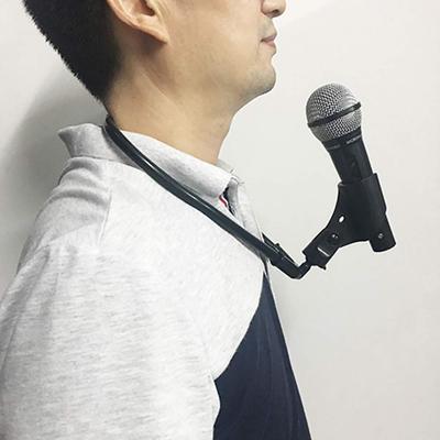 Doowops Flexible Microphone Neck Stage Magic Demonstration Magic and More [Magic] Holder, Strap, Prop, Prop, Show, Emcee,