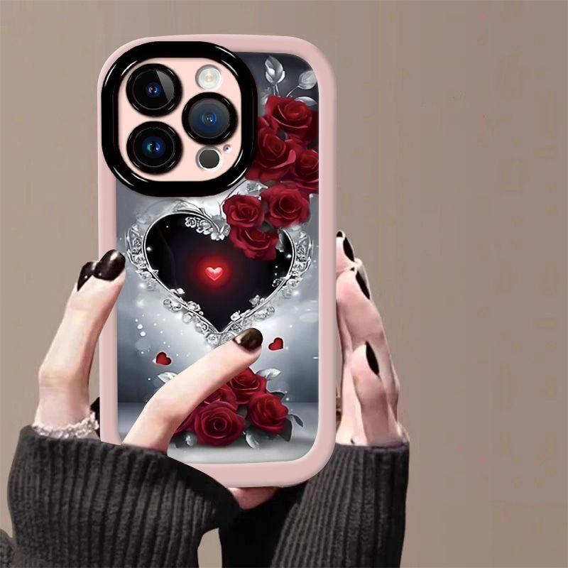 iPhone15 mobile phone case Apple 15Pro/15promax/15Plus anti-drop silicone