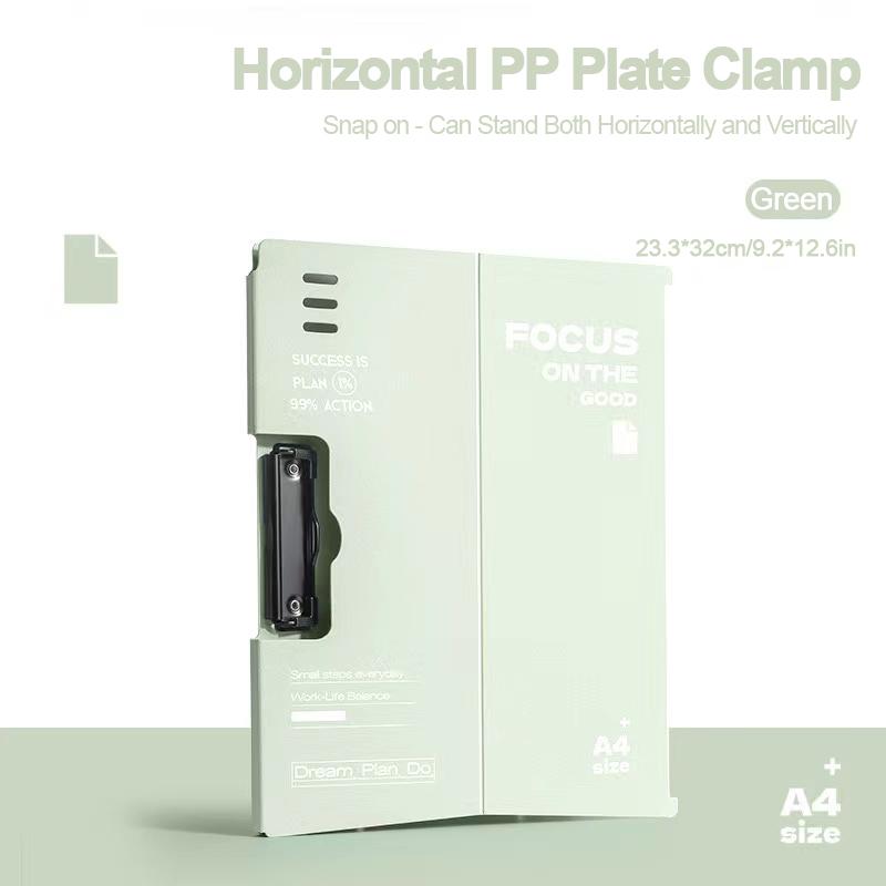 Vertical Board Clip A4 Folder Board Clip Writing Pad for Students to use for Paper Storage and Writing Board Organization