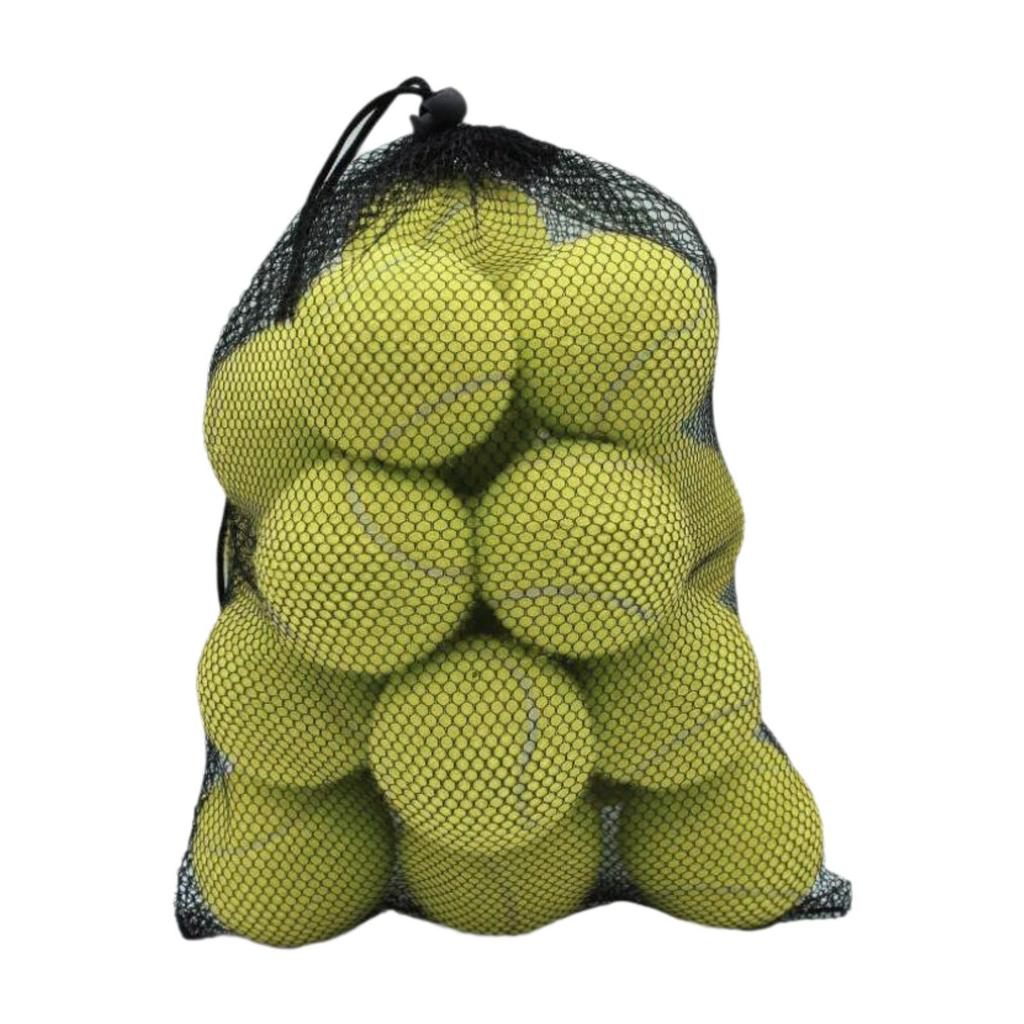 20x Tennis Balls 6.4 cm Diameter Pet Dog Tennis Balls Training Balls for Games Beginners Entertainment Outdoor Racquet Sports