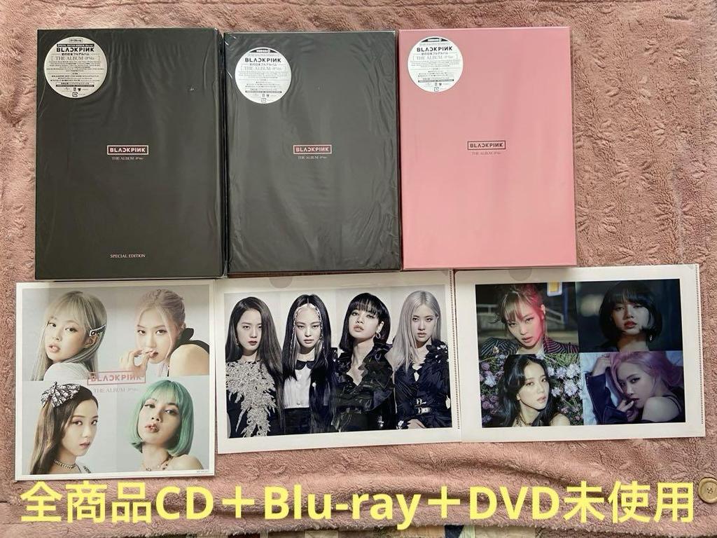 [USED] BLACKPINK CD THE ALBUM First Press Limited Edition Blu-ray