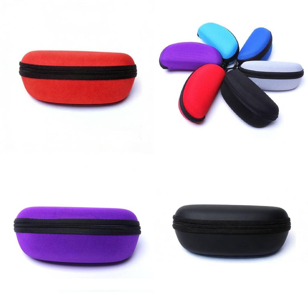 Glasses Case Eva Zipper Travel Organizer With Hook For Leisure And Outdoor Use
