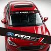 1 Stück Auto Front Heckscheiben Dekorationsaufkleber Für Ford ST Line Focus Mustang Fiesta Puma Ranger Kuga MK7 MAX F150 Mondeo JUY1