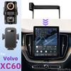Per Volvo XC60 XC90 S90 2026 Porta Telefono per Auto Caricatore Wireless 15W Base di Montaggio per Telefono fissata allo Schermo Accessori Caricatore 66W
