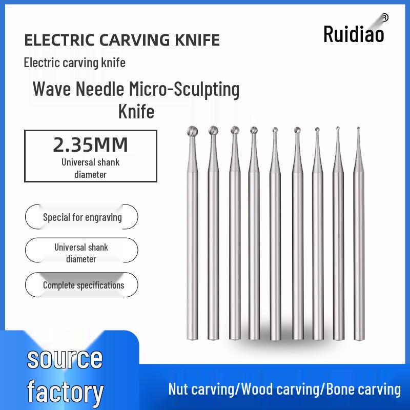 Electric Tungsten Steel Ball Carving Knife Milling Cutter for Woodworking and Dental Machines