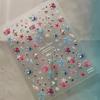 Relief Shell Starfish Nail Stickers Cute Starfish Decorative Stickers For Nails Diy 3D Self Adhesive Summer Nail Decals