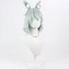 Chainsmoker Katze Yaniko Satou Cosplay Perücke Gemischte Flauschige Faserhaare Mit Katzenohren Yani Neko Anime Haarteil Halloween Cosplay