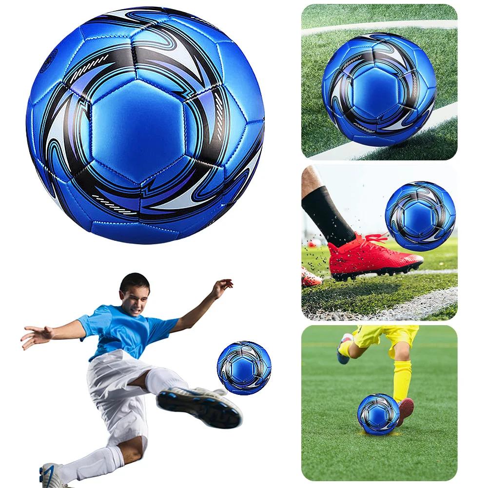 Size 5 Football PU Material Match Training Football Waterproof Anti-pressure Professional Soccer Ball for Sports Match Game