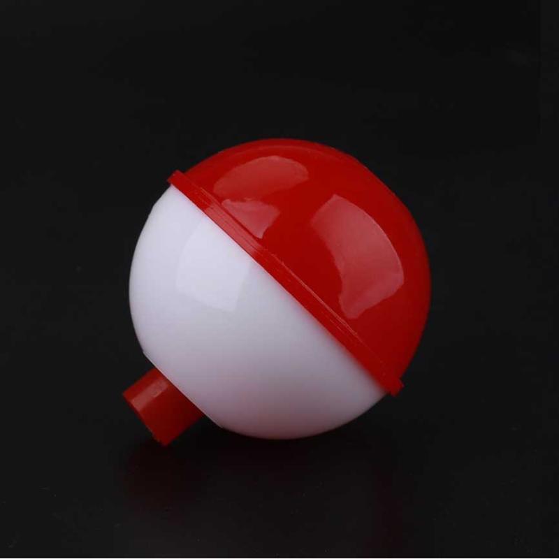 8Pcs/Set Fishing Bobbers Set Mix Size 2-4.5Cm Snap Hard Abs Fishing Floats Round Bobbers Push Button Buoy Floats Fishing Tackle