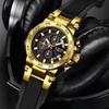 LIGE Men's Digital Wristwatch Casual Business Waterproof Luminous Watches For Men Military Quartz Chronograph Big Dig Watch Men