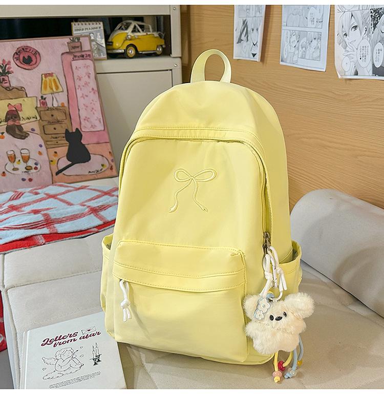 Schoolbag Japanese cute schoolbag female Korean version junior high school student high school student class backpack large capacity travel backpack