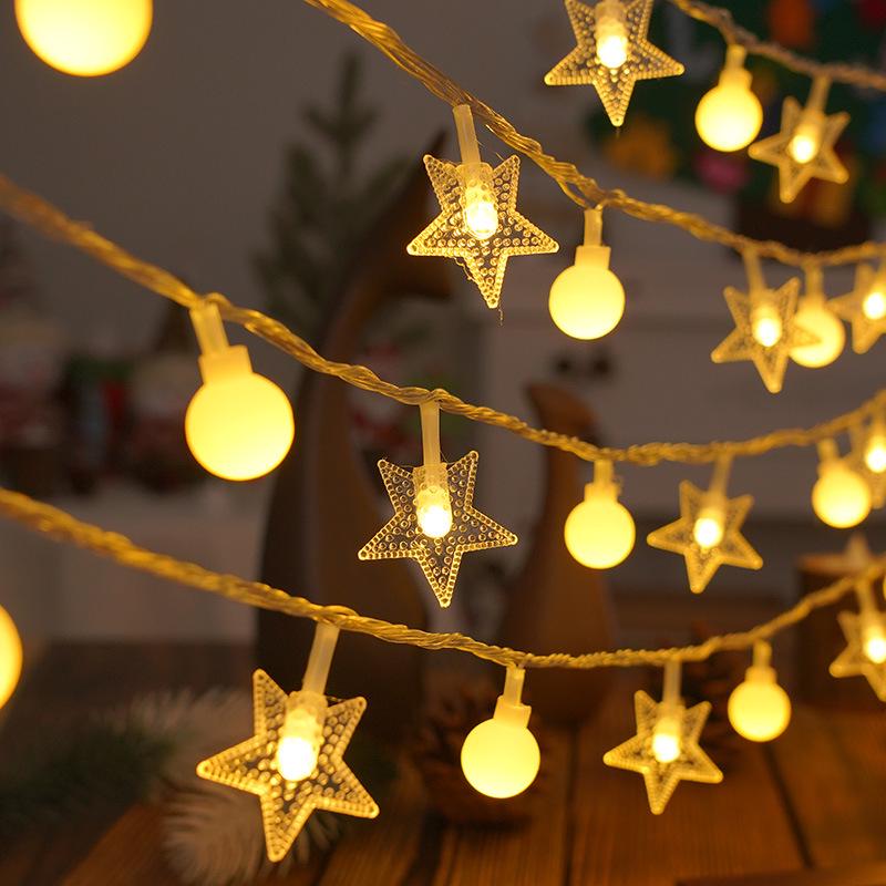 Festival Waterproof Camping String Lights: Colorful, Flashing Starry Sky Tent Atmosphere Strip