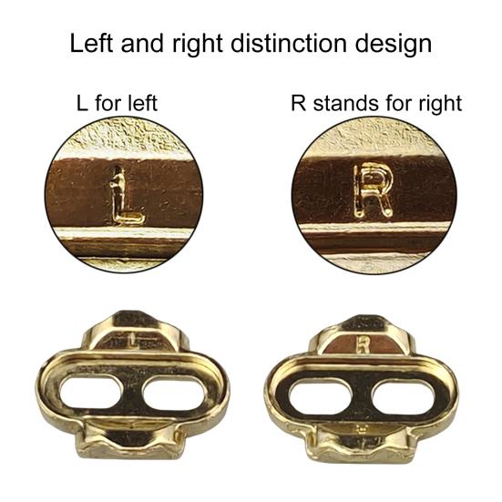 1 Set Bicycle Pedal Cleats Wear-resistant Copper Mountain Bike Premium Pedals Cleats