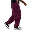 Pantaloni da uomo in velluto a coste con sei tasche e