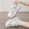 Fashion Comfortable Breathable Mesh Walking Sports Shoes Women Non Slip Platform Sneakers Woman Mix Color Lace Up Casual Shoes Mujer