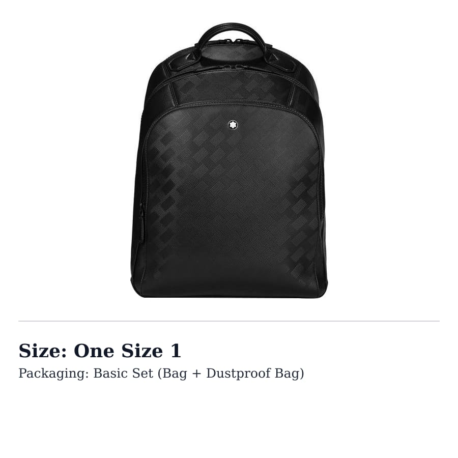 MONTBLANC Full Grain Cow Leather Backpack