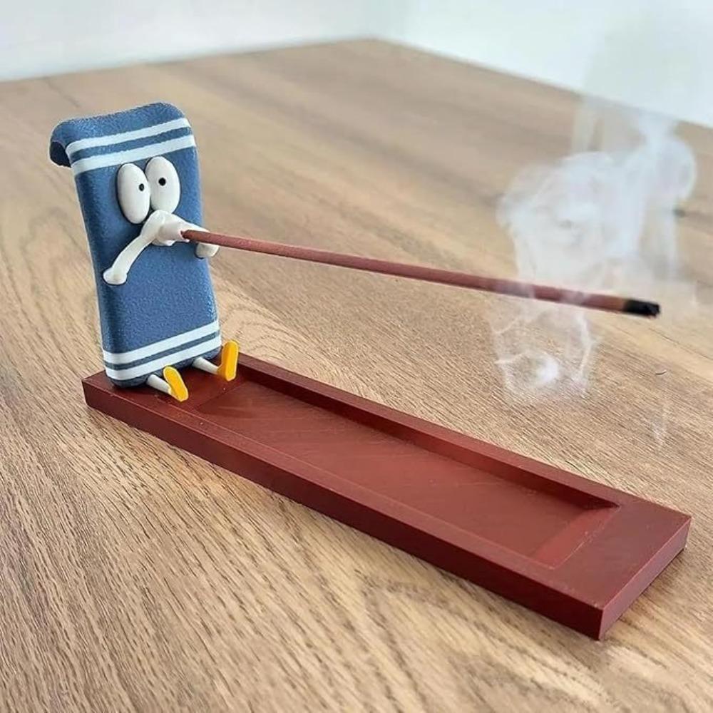 Plastic Incense Stick Holder Handcrafted Candle Holder Creative Burner Ash Catcher Aromatherapy