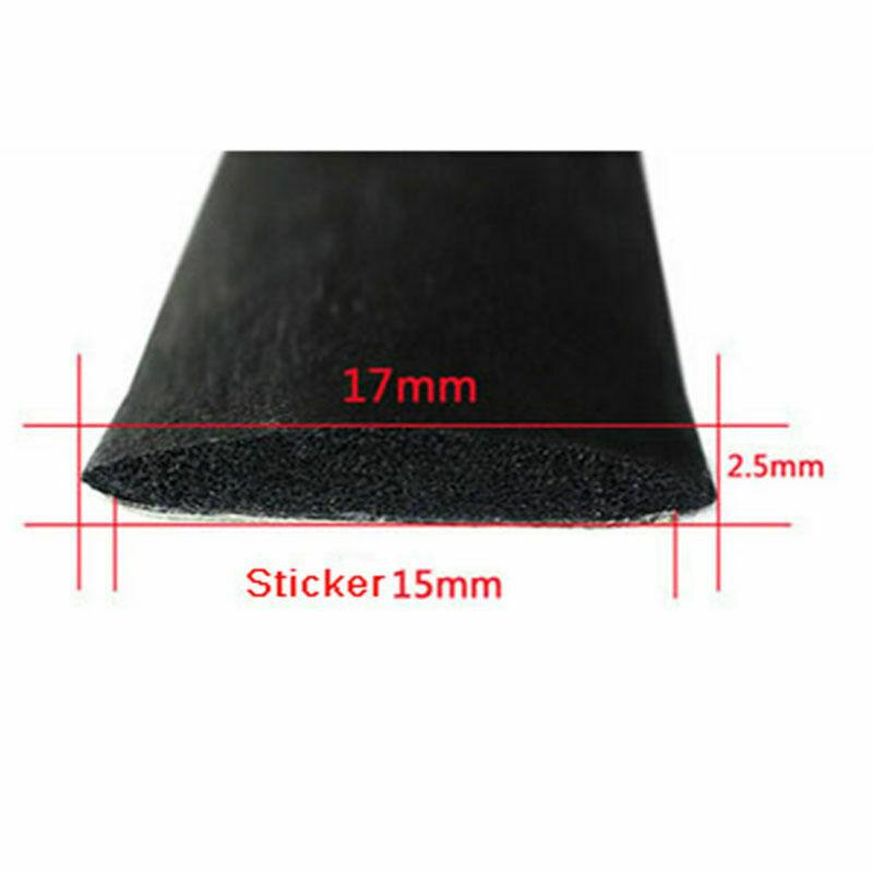 3M Stick Rubber Sealed Strip Car Front Rear Windshield Sunroof Triangular Window