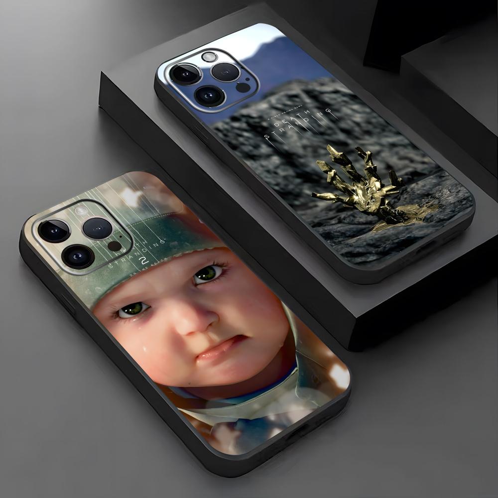 HOT GAME Death Stranding   Phone Case For iPhone17 16 16e 15 14 13 12 11 Plus Mini Pro Max Soft black Shockproof Cover