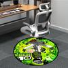1PC Ben 10 Office Round Rug - Perfect for Office or Study Decor, Non-Slip Backing, Decorative Floor Mat yy250916029