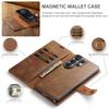 Portafoglio con Slot per Biglietti da Visita Staccabile 2 in 1 Custodia a Libro in Pelle per Samsung Galaxy S26 Ultra S25 Plus S24 A17 A16 A35 Cover