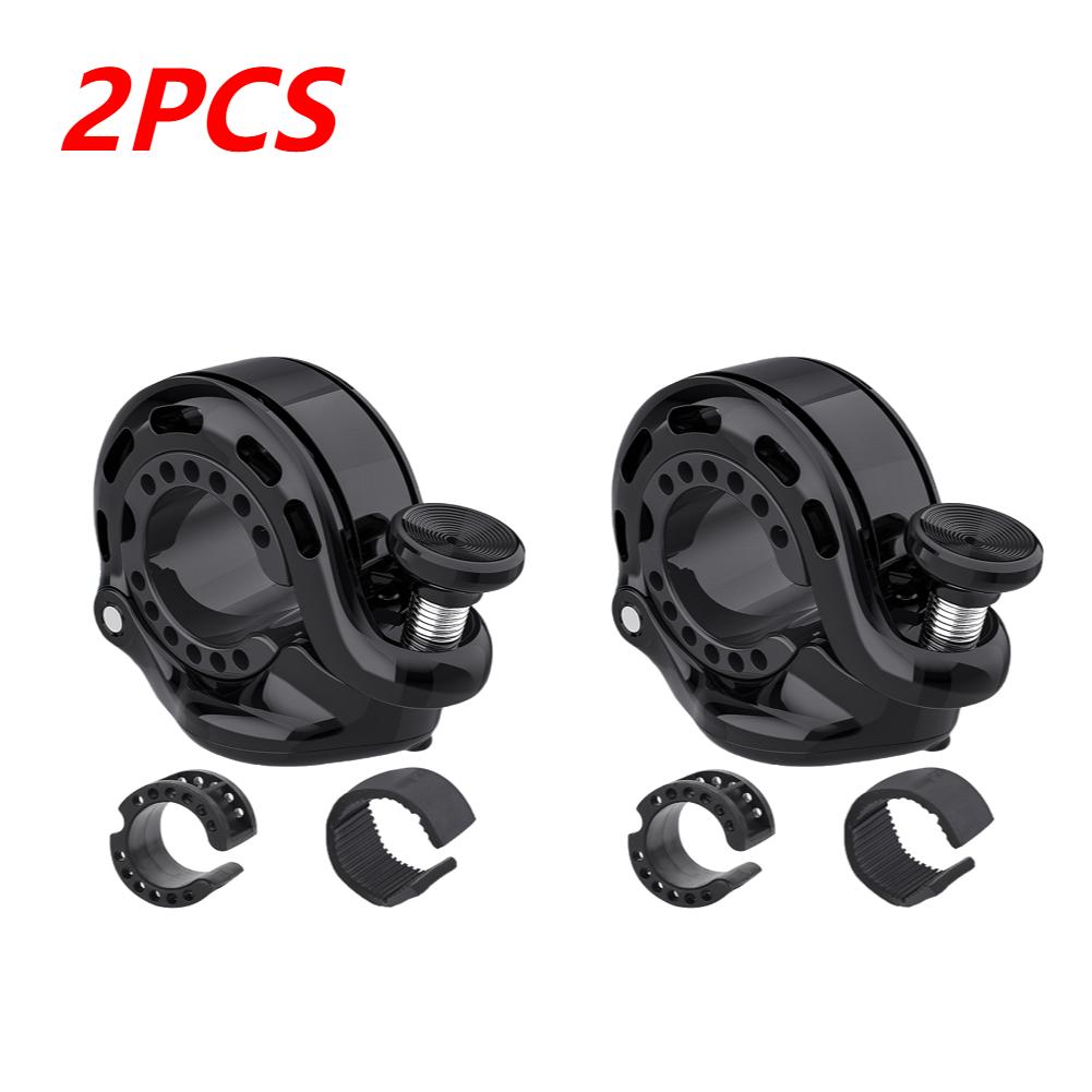 1-5PCS Bicycle Bell for AirTag Aluminium Alloy MTB Cycling Horn Anti-Theft Bike Handlebar Bell for Mountain Bike Road Bike