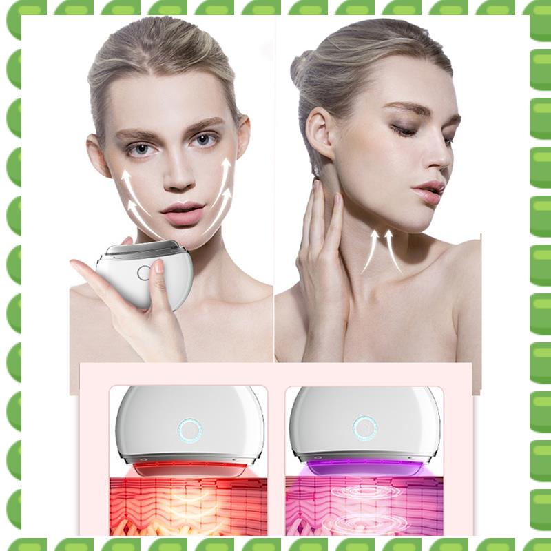 

A04V Electric Facial Massager With 3 Levels Of Heating And Anti-Aging, Neck And Face Lifting білий