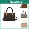 Elegant Brown Checkered Mini Tote Bag For Women Perfect For Everyday Casual Use