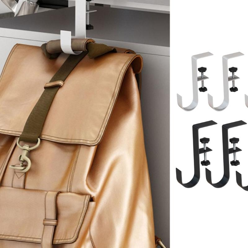 4PCS Heavy Duty Metal Hooks Festival Ornament Hangers For Hanging Christmas Lights Wreaths And Ornament Secure Holders