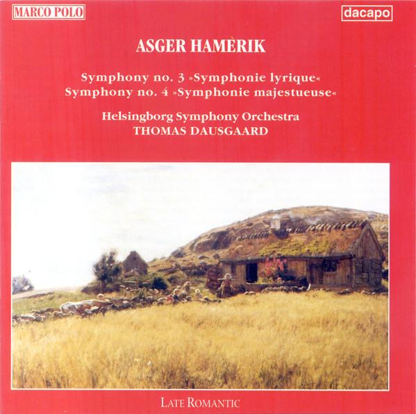

CD HAMERIK; DAUSGAARD - Sym.3 & 4/Dausg 8224088 Dacapo 1998 Non Japan Classical Used