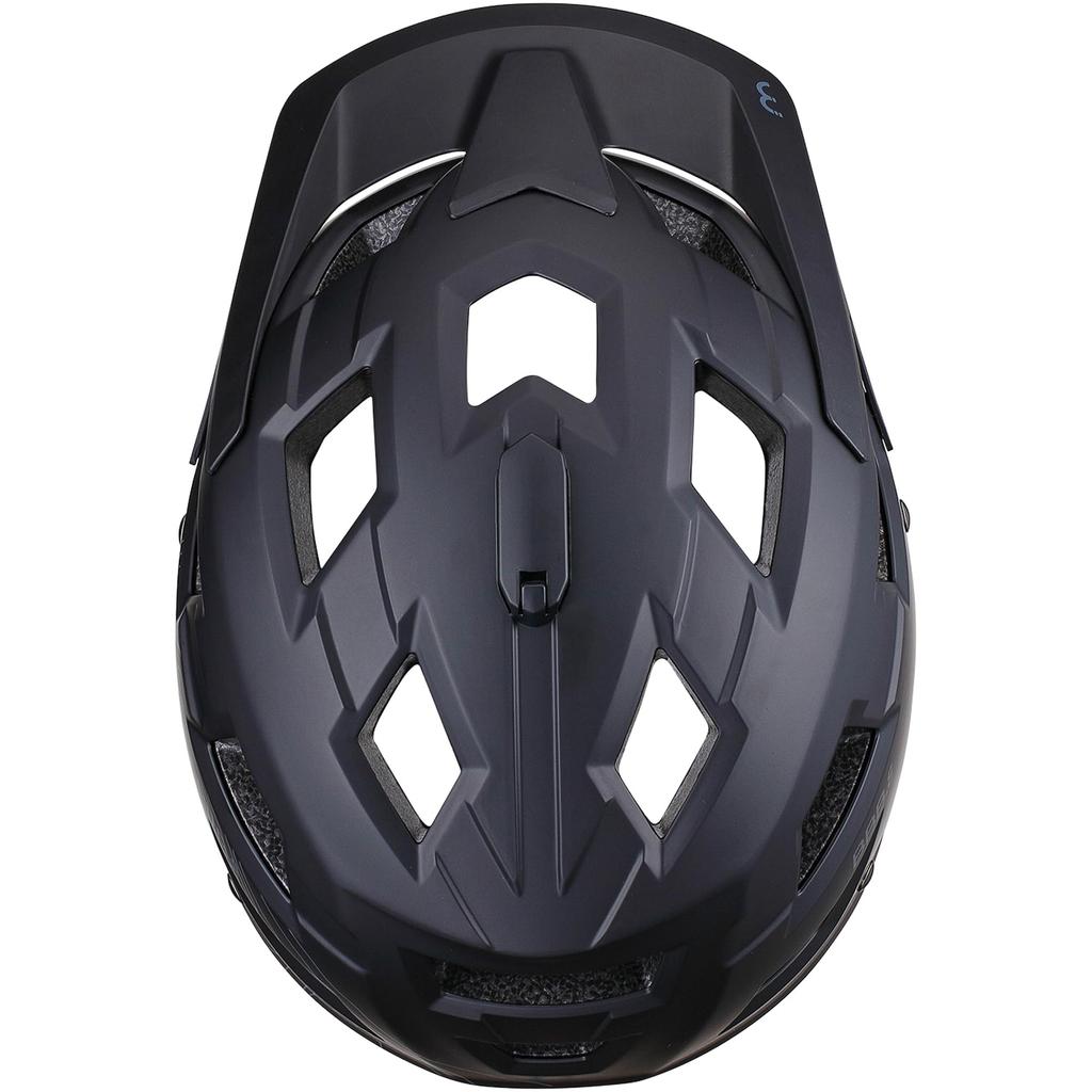 BBB NANGA BHE-54 MTB Enduro Helmet, Matte Black, L (58-62cm)