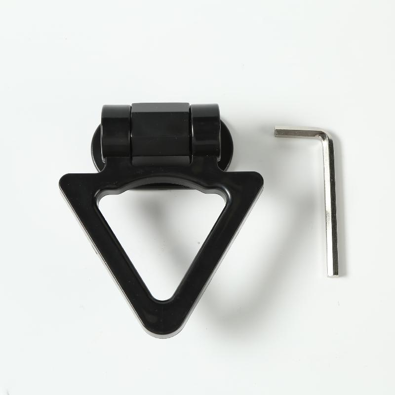 ABS Car Styling Trailer Hooks Simulation Racing Ring Bumper Sticker Decoration Tow Hook Sticker Universal Vehicle Towing Hook