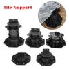 Weatherproof WPC Easy to Use Wood Height-adjustable Terrace Bearing Slab Bearing Pedestal Bearing
