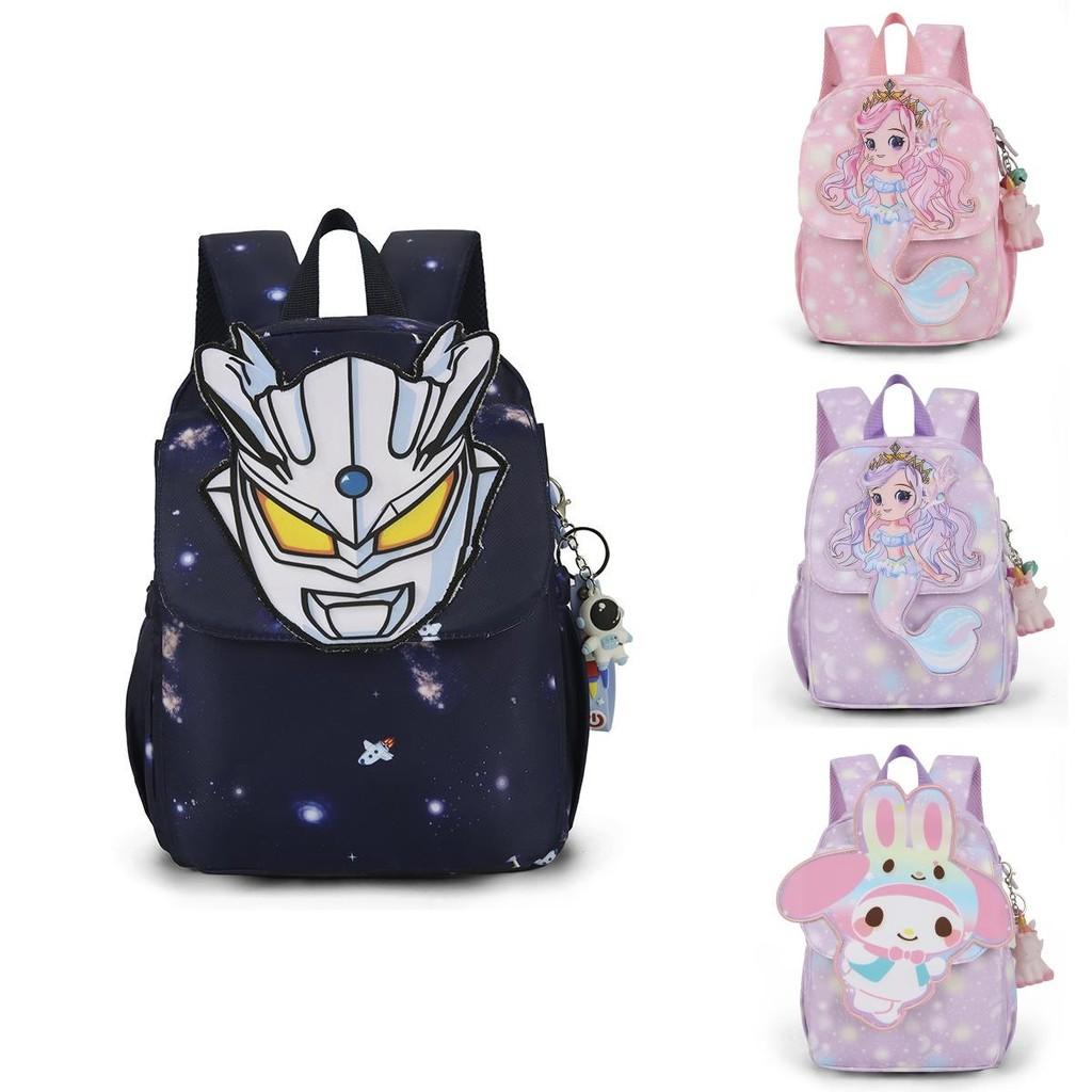 Durable And Delightful Cartoon School Backpack For Girls Featuring Fun Themes Princess