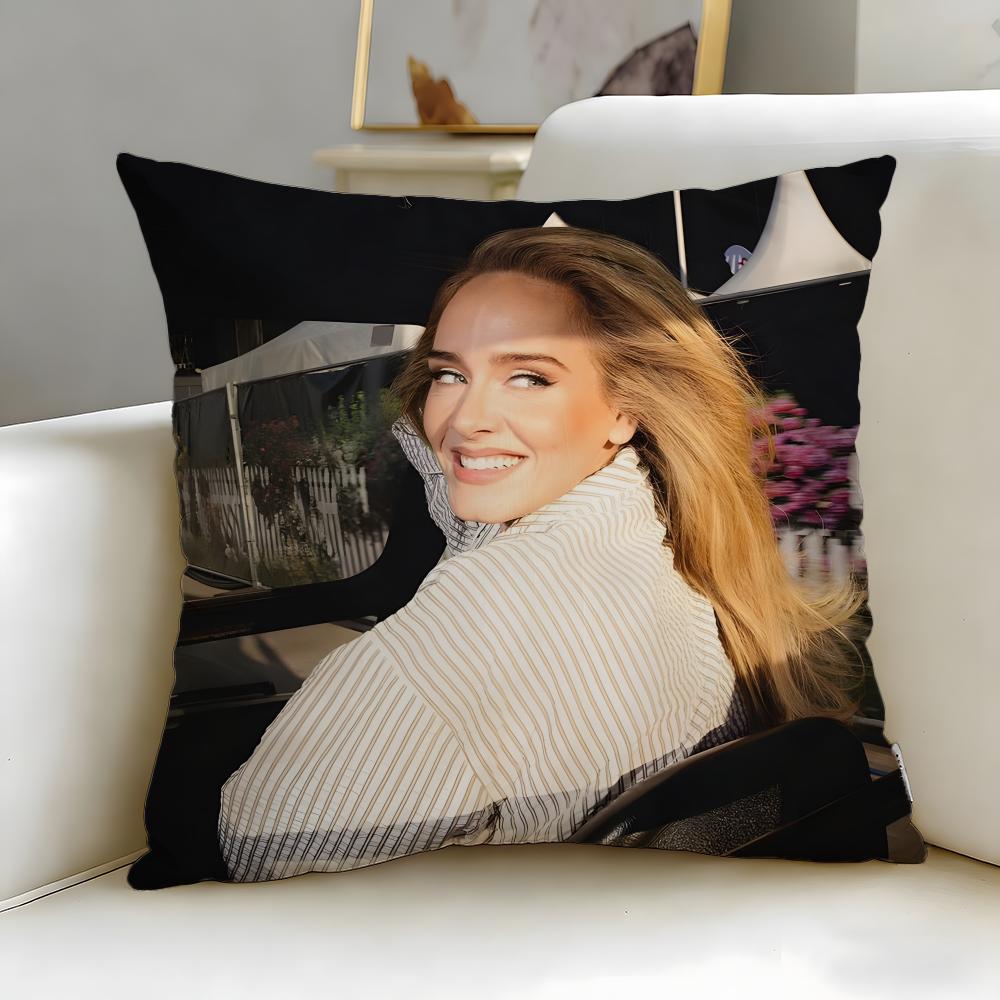 Klassisk sångerska Adele Kuddfodral Mjukt & Lätt att Tvätta Örngott – Mångsidigt för Soffa, Säng, Resa och Kontor