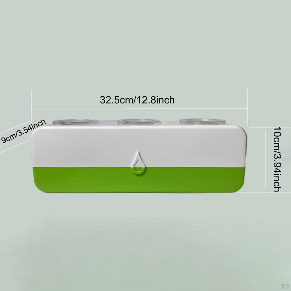 Samopochłaniająca wodę doniczka do sadzenia bez gleby DIY Hydroponics Kit Kompaktowa dekoracja stołowa Bonsai
