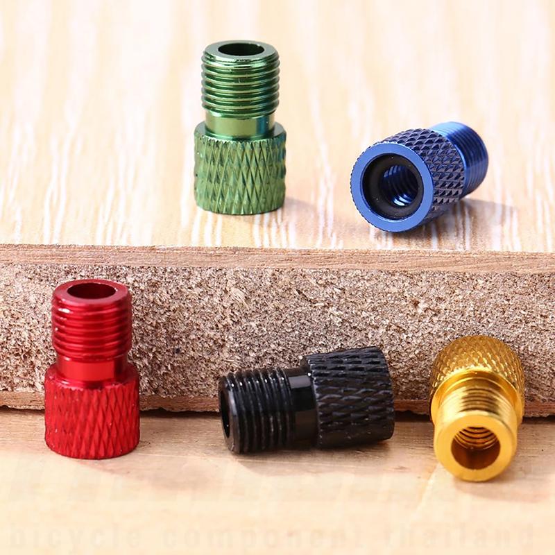 1Pcs Presta Valve Adapter - Convert Presta To Schrader - French/Uk To Us - Inflate Tire Using Standard Pump Or Air Compressor
