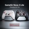 GameSir Nova 2 Lite PC Controller, Wired and Wireless (Bluetooth, 2.4GHz), 1000Hz Polling Rate Gamepad, Compatible with PC, Switch, iOS, and Android,