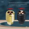 X1/P1P Yellow Steel Three-Hole High-Flow 1.75mm Hotend Nozzle Clone