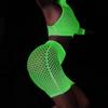 FASHION Plus Size Erotic Curvy Bodysuit Costumes Sex Mesh Babydoll Dress New Luminous Crotchless Bodystocking For Transparent Lingerie