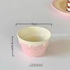 Cute Ceramic Bowls Yogurt Bowl Creative Dessert Tableware Serving Bowl  Household Dishes