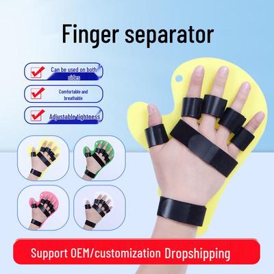 רצועת כתף מפריד חמש אצבעות מאמן שיקום ידיים