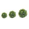 Plastic Indoor Outdoor Hotel Wedding Home Leave Ball Grass Ball Garden Decoration Artificial Plant