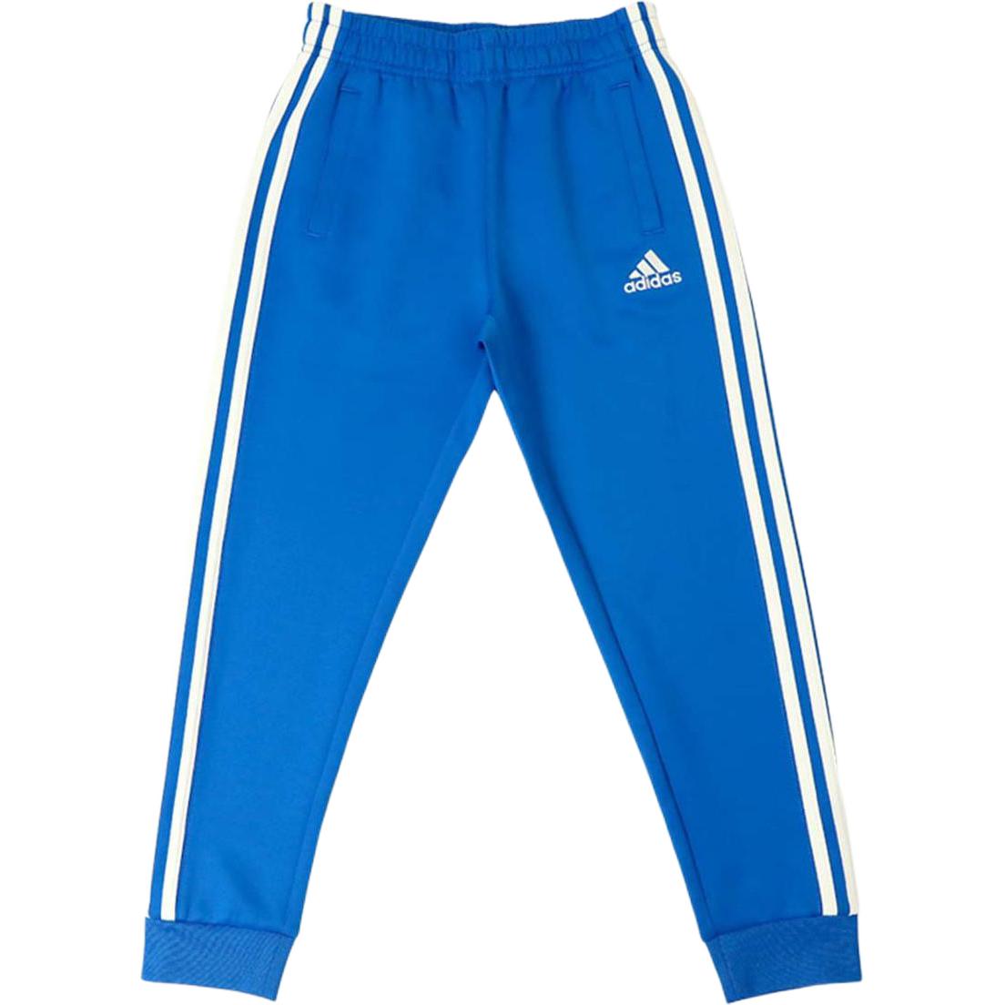 Kids Adidas Knitted Sweatpants Knitted Sweatpants Blue White Blue White Kids TR30P3K-BUW 110