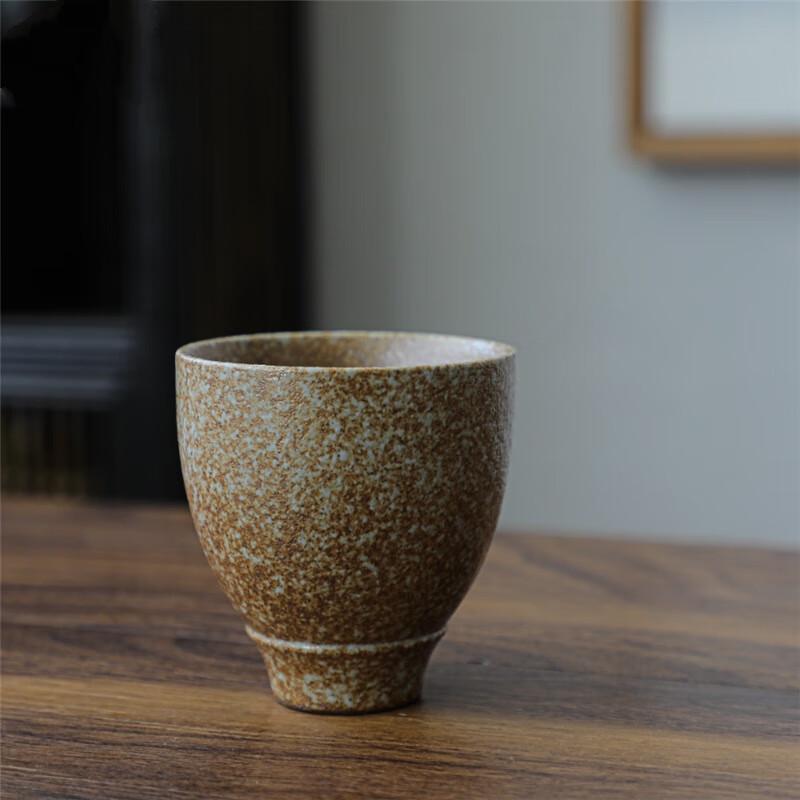 Jimo Retro Ceramic Tea Tasting Cup (Set of 2)