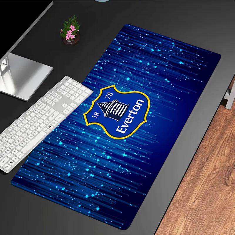 Everton Football Club Wappen Mauspads, Gummibasis, Mauspads für Gamer und Bürogebrauch, Gaming Schreibtisch , Leicht zu reinigende Matte Weihnachts-Fan-Geschenke
