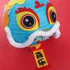 Mit LED-Licht Drachenjahr Laterne DIY-Materialien Cartoon-Drache Handlaterne Chinesisches Neujahr