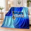 hertha bsc FC Printed Flannel Blanket Warm Comfort Bed Throw For Indoor Home Decoration
